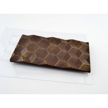 Форма для отливки шоколада "Плитка Большие кубики"